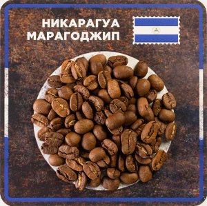 Кофе зернах  Никарагуа Марагоджип (скр 17-20), 1 кг.