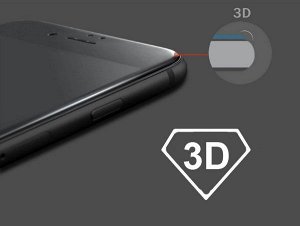 Защитное стекло Xiaomi Mi Mix 2S Full (тех упак) черное