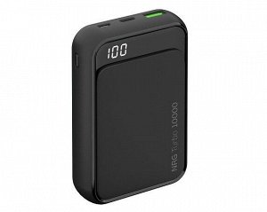 Внешний АКБ 10000 mAh, QC 3.0, 18W, черный, Deppa, 33555