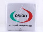 Полотенца индивидуальное сложения ONION 45х90см спанлейс 60гр/м2 БЕЛЫЕ 50шт в уп