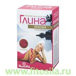 Глина красная косметическая 100 г, &quot;МедикоМед®&quot;, коробочка