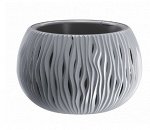 Кашпо для цветов SANDY BOWL DSK290-405U серый 2 предмета 3,9л