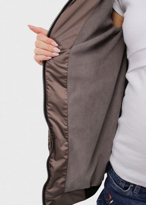 Куртка демис 2в1 "Орландо" для беременных; цвет: кофейный