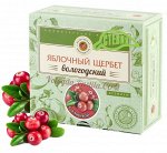 Щербет Яблочный с клюквой (со стевией)