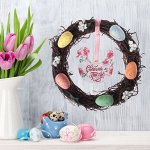 Венок пасхальный «Светлой Пасхи», 16 ? 16 см