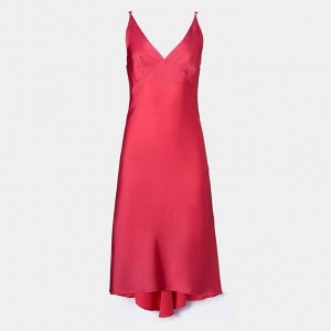 Платье женское MINAKU "Silk pleasure" цвет коралл, р-р 44