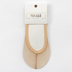 Набор женских носков-невидимок (3 пары) MINAKU размер 36-37 (23 см)