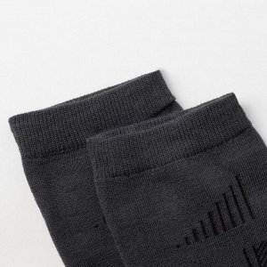 Носки мужские MINAKU «Бамбук», цвет темно серый, размер 42 (27-28 см)