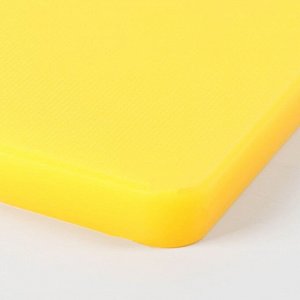 Доска разделочная, 50х35х1,8 см, цвет жёлтый