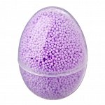 Пластилин шариковый незастывающий, в яйце, 8г, 9х6х6см, 4+, 8 цветов