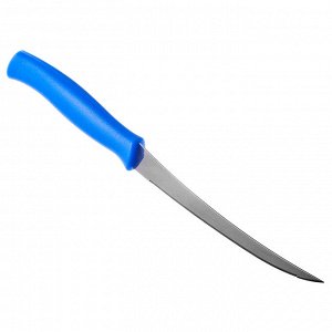 Tramontina Athus Нож для томатов 12.7см, синяя ручка 23088/015
