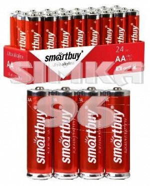 Батарея АА Smartbuy Ultra alkaline 2А24S