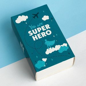 Набор детских носков KAFTAN "Super hero" 3 пары, размер 18-20