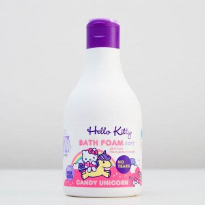 Пена для купания детская Hello Kitty Candy Unicorn 7 трав, 250 мл