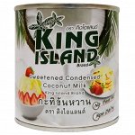 Сгущенное кокосовое молоко KING ISLAND,380 гр