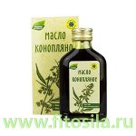 Конопляное масло пищевое нерафинированное 0,1 л , марка &quot;Компас Здоровья&quot;, стекло