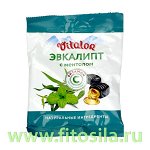 Виталор® Эвкалипт-ментол, леденцовая карамель со вкусом эвкалипта с витамином С - БАД, 60 г