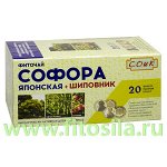 Софора японская + с шиповником фиточай - БАД, &quot;СОИК&quot;, 20 ф/п х 1,5 г