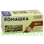 Ромашка (цветки) фиточай - БАД, &quot;СОИК&quot;, 20 ф/п х 1,5 г