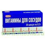 Витамины для сосудов - БАД, &quot;СОИК&quot;, № 30 капс. х 0,5 г.