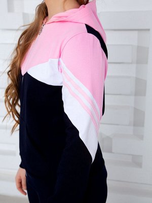 Спортивный костюм детский для девочки Кроссфит цвет Розово-синий