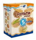 Мультихлопья 5 злаков (полба, зелёная гречка, ячмень, овёс, рожь)