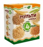Мультихлопья 4 злака (полба, ячмень, овёс, рожь)