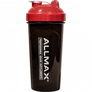 Шейкер ALLMAX Nutrition, Leak-Proof Shaker Bottle with Vortex Mixer, 700 ml. Отзыв: Полный объём 700 мл или 25oz. Две мерные шкалы в мл и oz. Края гладкие, нет острых зазубрин. Жидкость из под крышки 