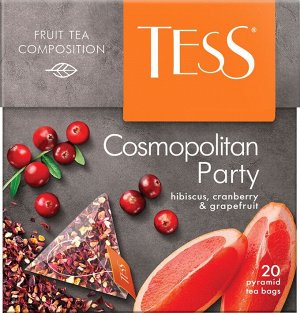 Чай Тесс пирамида Cosmopolitan Party 20пир