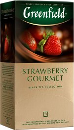 Чай Гринфилд Strawberry Gourmet 25пак