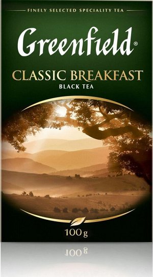 Чай Гринфилд Classic Breakfast 100гр