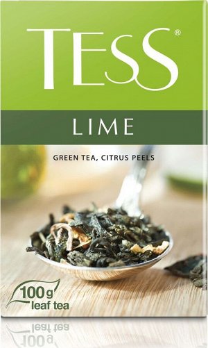 Чай Тесс Lime green tea 100гр
