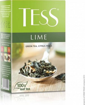 Чай Тесс Lime green tea 100гр