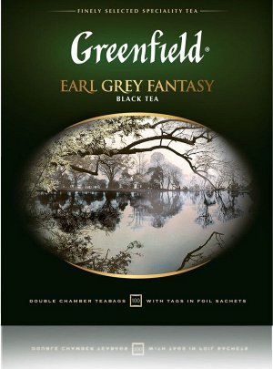 Greenfield Чай Гринфилд Earl grey fantasy 2г 1/100/9