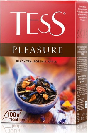 Чай Тесс Pleasure black tea 100г