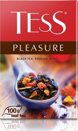 Чай Тесс Pleasure black tea 100г