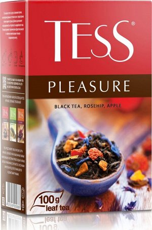 Чай Тесс Pleasure black tea 100г