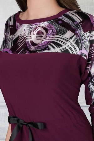 Платье ребека (пурпур)