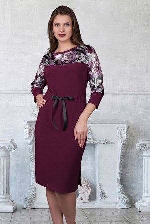 Платье ребека (пурпур)
