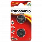 Батарейка Panasonic CR 2032 EP Japan 2шт/бл