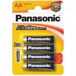 Батарейка Тип &quot;AA&quot;  Panasonic Alkaline LR6 4шт/бл