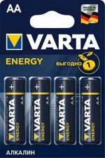Батарейка Тип &quot;AA&quot;  Varta LR6  4106 Energy 4шт/бл (рус) 4106213414