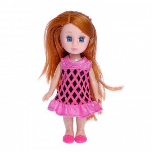 Кукла модная «Лида» в платье МИКС