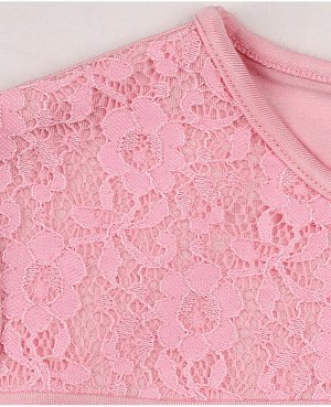 Розовая школьная блузка для девчоки 80263-ДНШ19