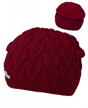 Красная шапка для девочки 37418-ПА19
