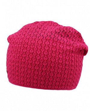 Малиновая шапка для девочки 374010-ПА19