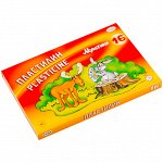 Пластилин Гамма &quot;Мультики&quot;, 16 цветов, 320г, со стеком, картон. упак.