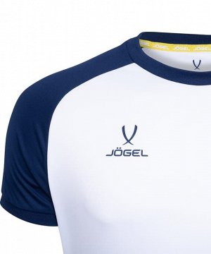 Футболка   игровая  J?gel  CAMP Reglan Jersey (JFT-1021-K), белый/темно-синий