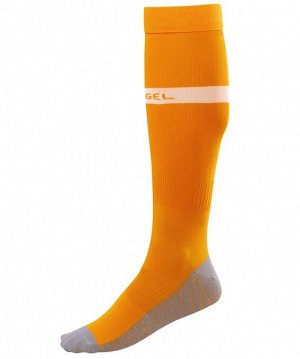 Гетры футбольные J?gel JA-003, оранжевый/белый