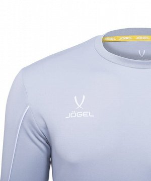 Футболка вратарская  J?gel CAMP GK Padded LS (JGT-1600-K), серый/черный/белый